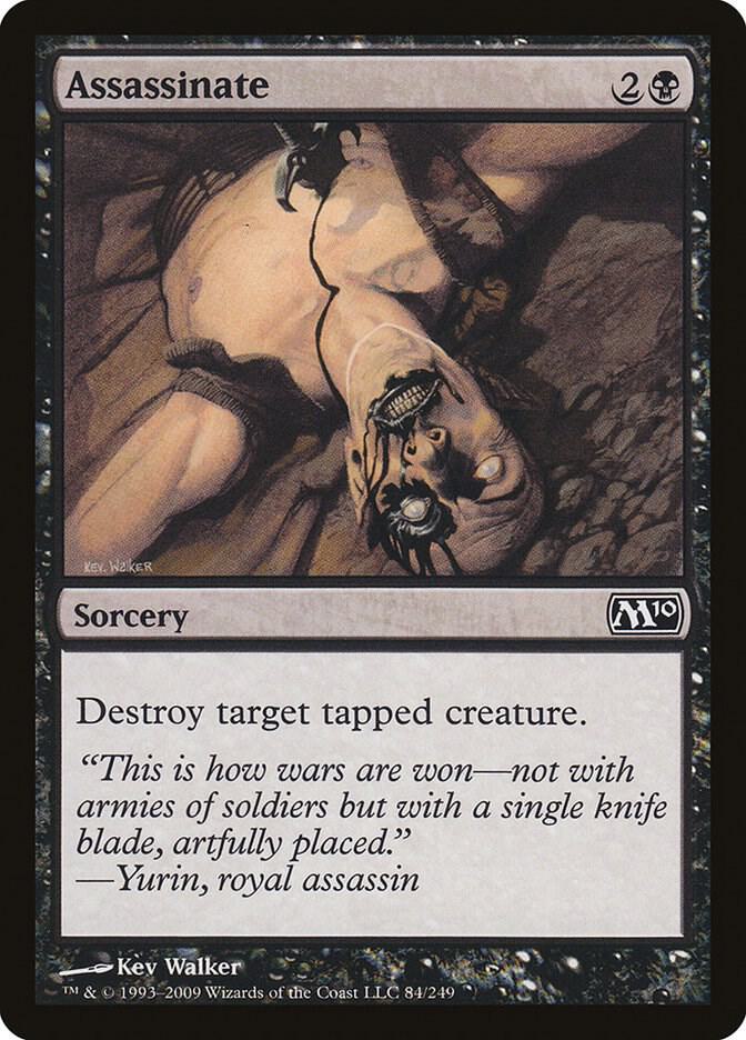 Assassinate 84/249 (Magic 2010 (M10))  - Foil | Good Games Modbury