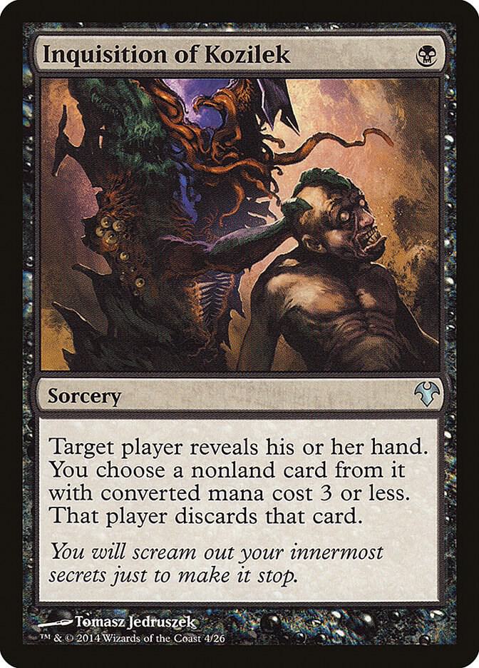 Inquisition of Kozilek 4/26 (Magic Modern Event Deck)  | Good Games Modbury