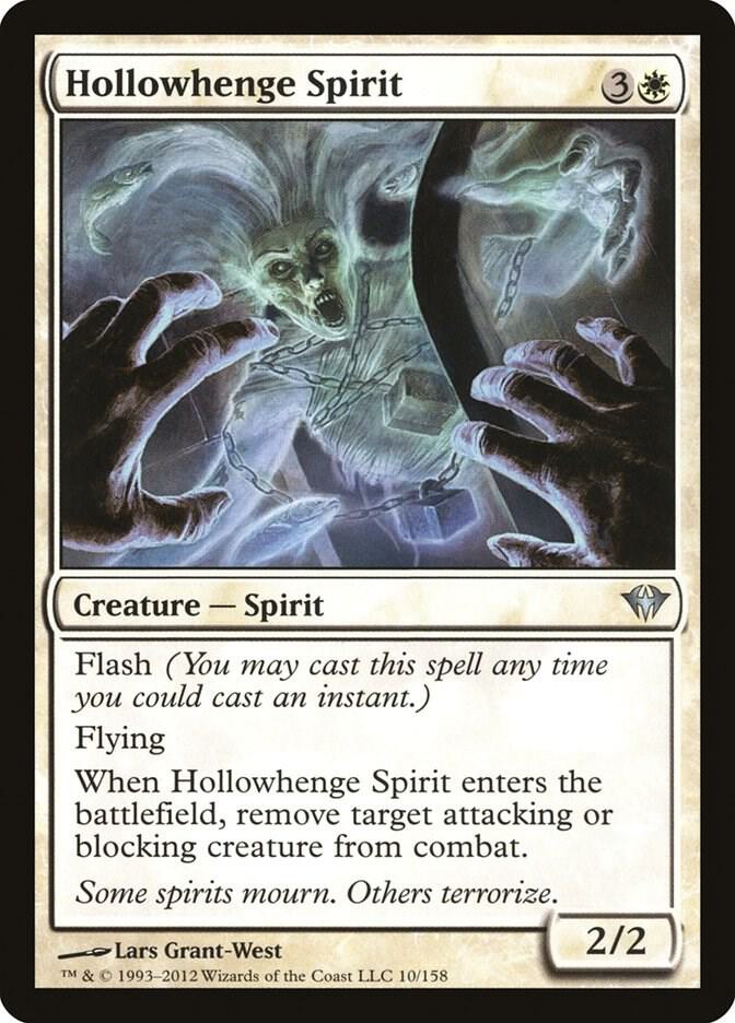 Hollowhenge Spirit 10/158 (Dark Ascension)  - Foil | Good Games Modbury