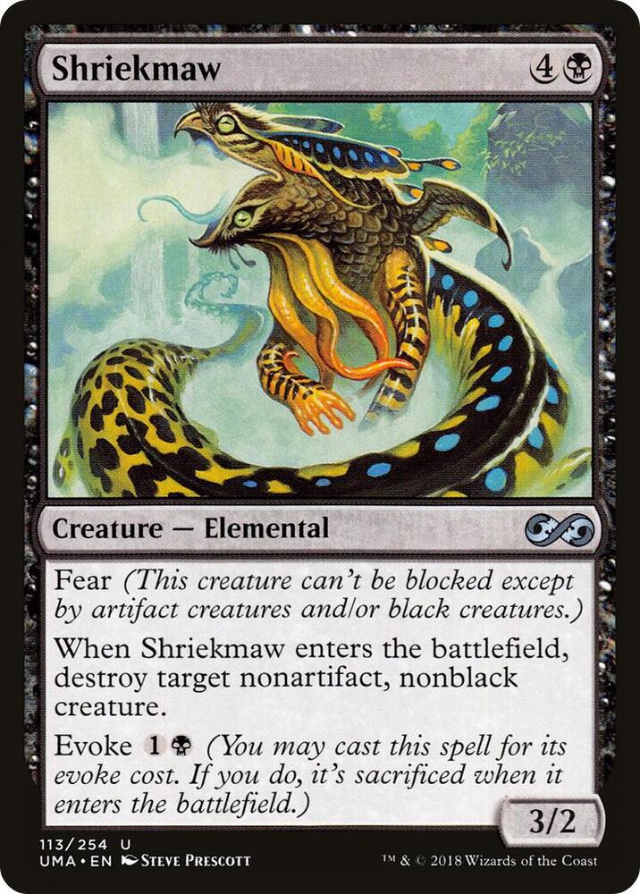 Shriekmaw 113/254 (Ultimate Masters)  - Foil | Good Games Modbury