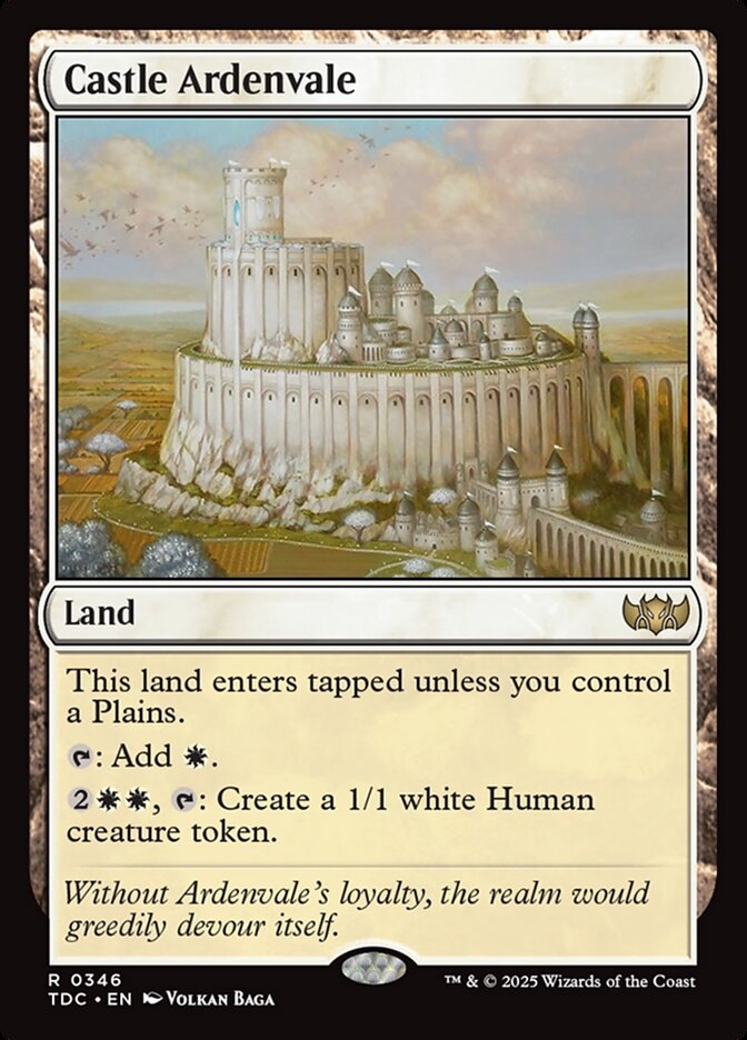 Castle Ardenvale 346 (Commander: Tarkir: Dragonstorm)  | Good Games Modbury