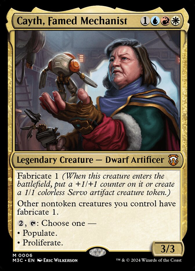 Cayth Famed Mechanist 6 (Commander: Modern Horizons 3)  - Foil | Good Games Modbury