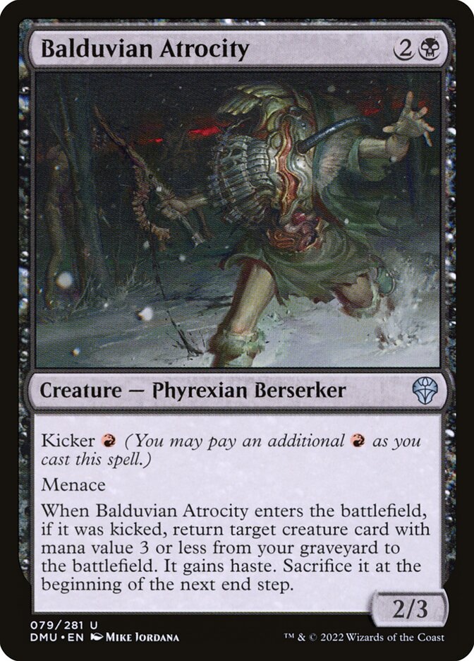 Balduvian Atrocity 79/281 (Dominaria United)  - Foil | Good Games Modbury