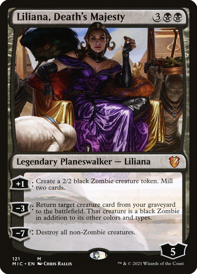 Liliana, Death's Majesty 121/38 (Commander: Innistrad: Midnight Hunt)  | Good Games Modbury