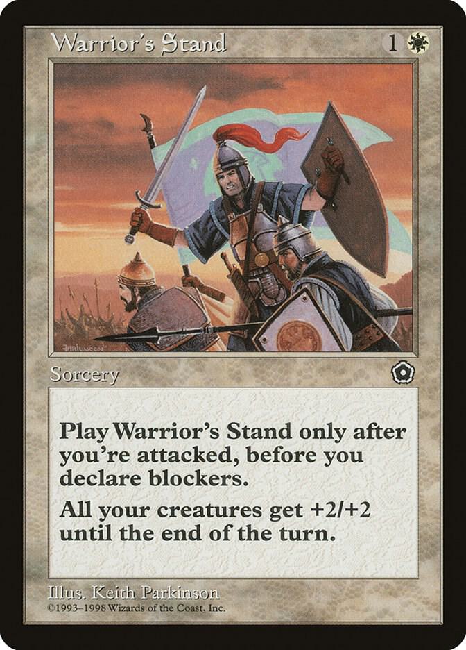 Warrior's Stand 29/165 (Portal Second Age)  | Good Games Modbury