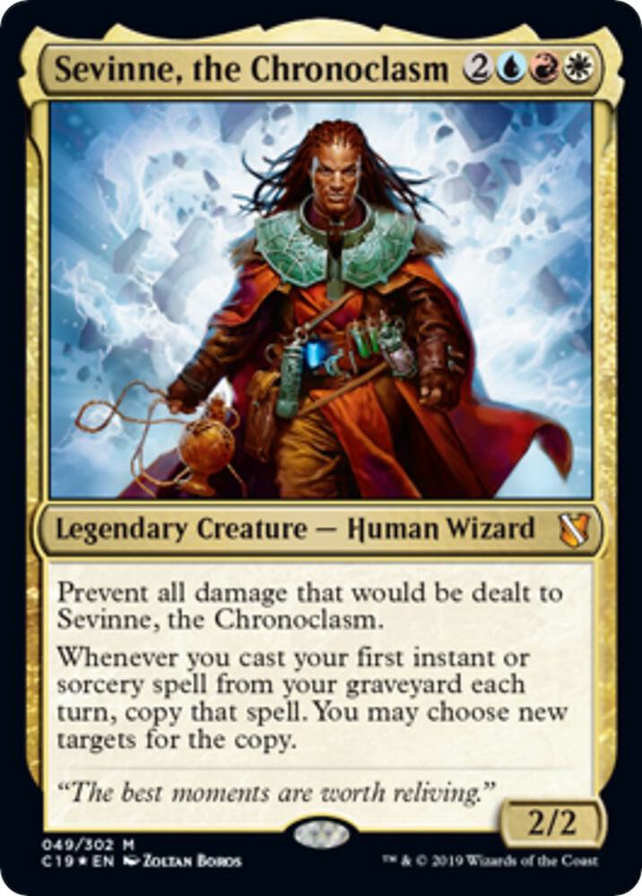 Sevinne, the Chronoclasm 49/302 (Oversize Cards)  - Foil | Good Games Modbury