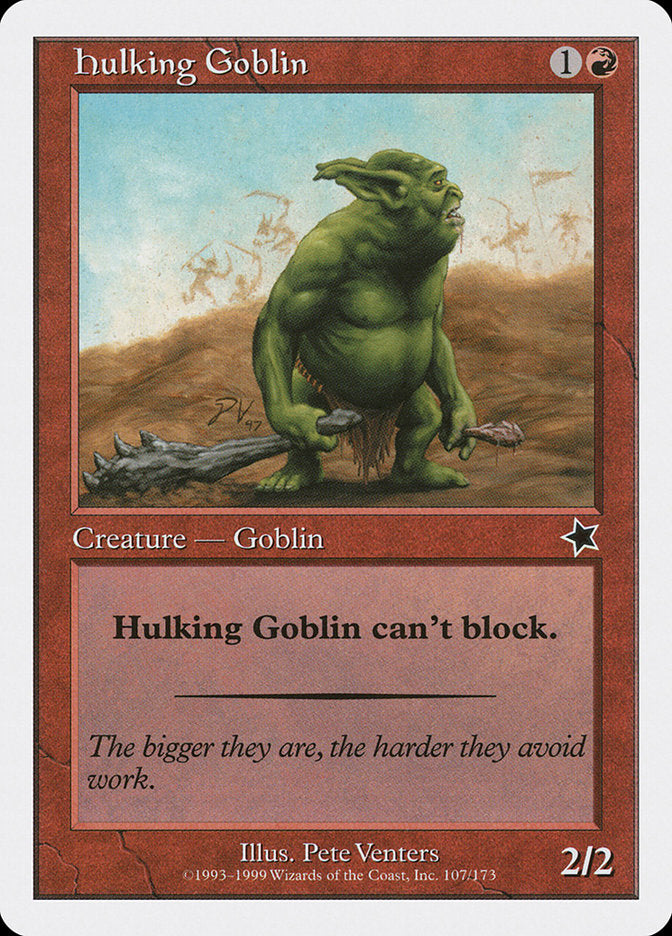 Hulking Goblin [Starter 1999] | Good Games Modbury