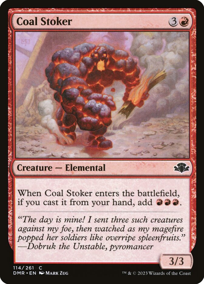 Coal Stoker 114/261 (Dominaria Remastered)  - Foil | Good Games Modbury