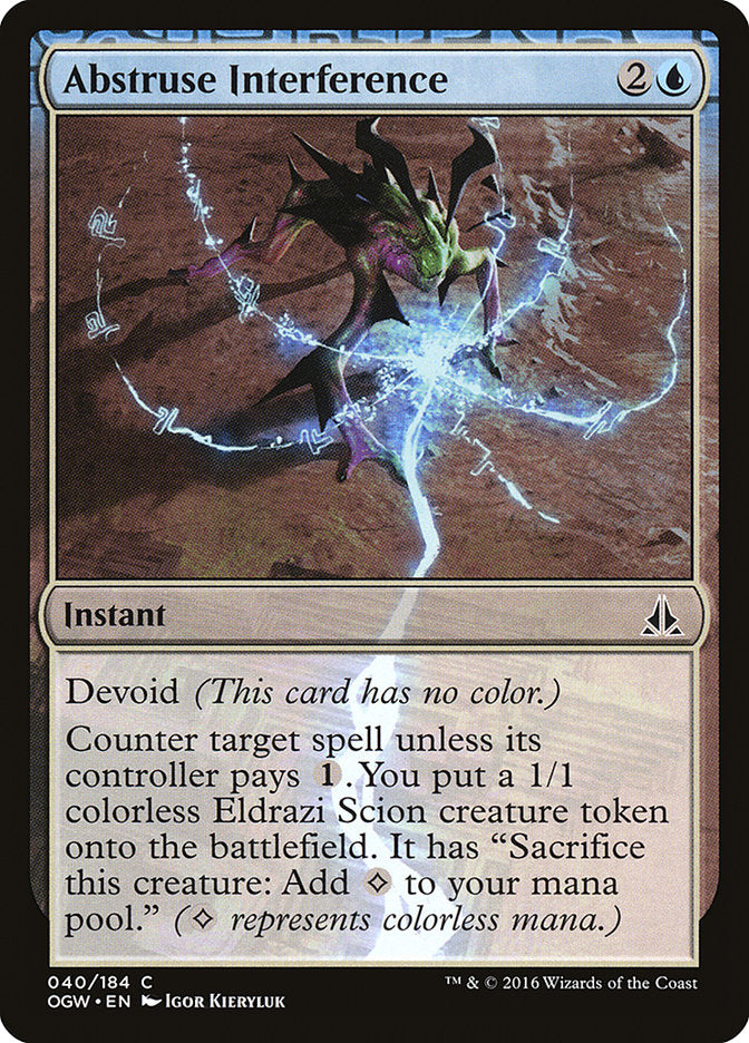 Abstruse Interference 40/184 (Oath of the Gatewatch)  | Good Games Modbury