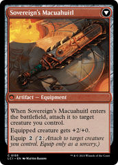 Idol of the Deep King // Sovereign's Macuahuitl [The Lost Caverns of Ixalan] | Good Games Modbury