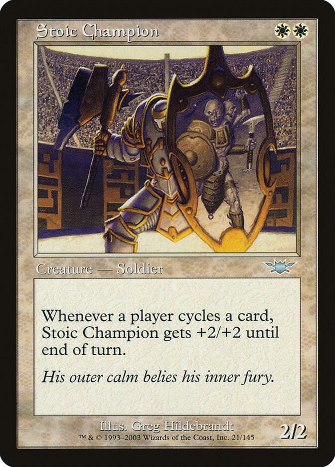 Stoic Champion 21 (Legions)  - Foil | Good Games Modbury