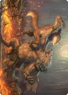 Duel for Dominance Art Card 51 (Art Series: Innistrad: Midnight Hunt)  | Good Games Modbury