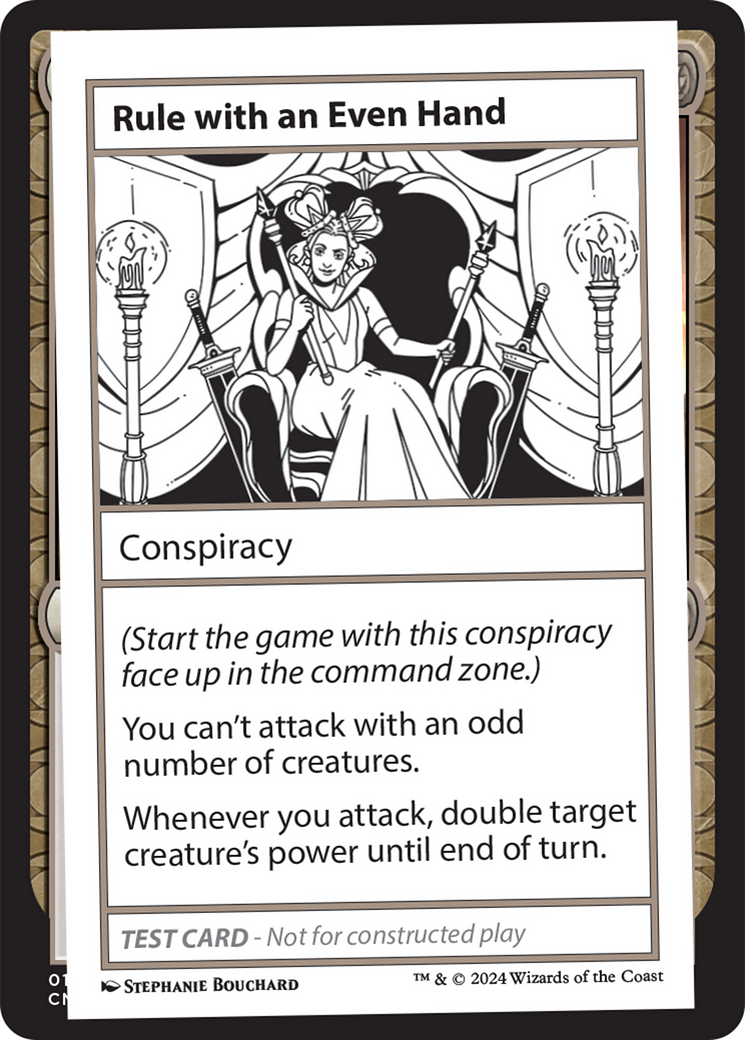 Rule with an Even Hand [Mystery Booster 2 Playtest Cards] | Good Games Modbury