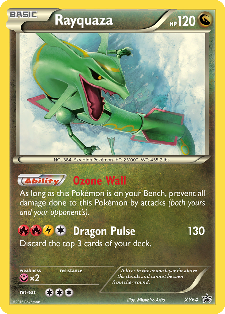 Rayquaza (XY64) [XY: Black Star Promos] | Good Games Modbury
