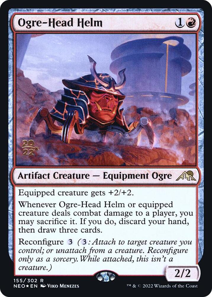 Ogre Head Helm 155s/157 (Prerelease Cards)  - Foil | Good Games Modbury