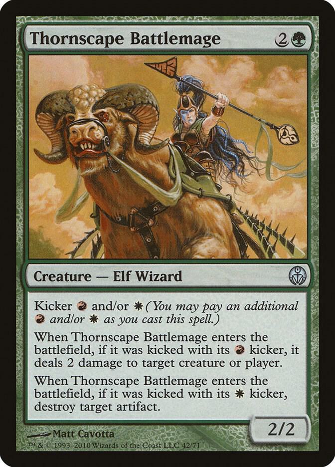 Thornscape Battlemage 42/71 (Duel Decks: Phyrexia vs. the Coalition)  | Good Games Modbury