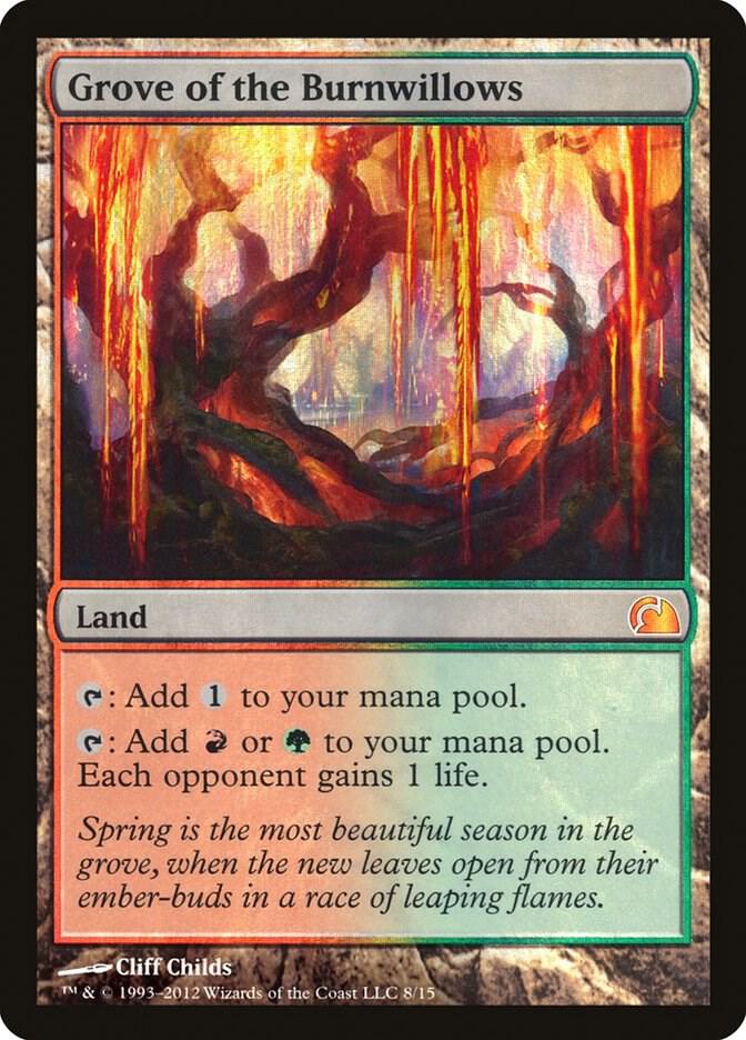 Grove of the Burnwillows 8 (From the Vault: Realms)  - Foil | Good Games Modbury