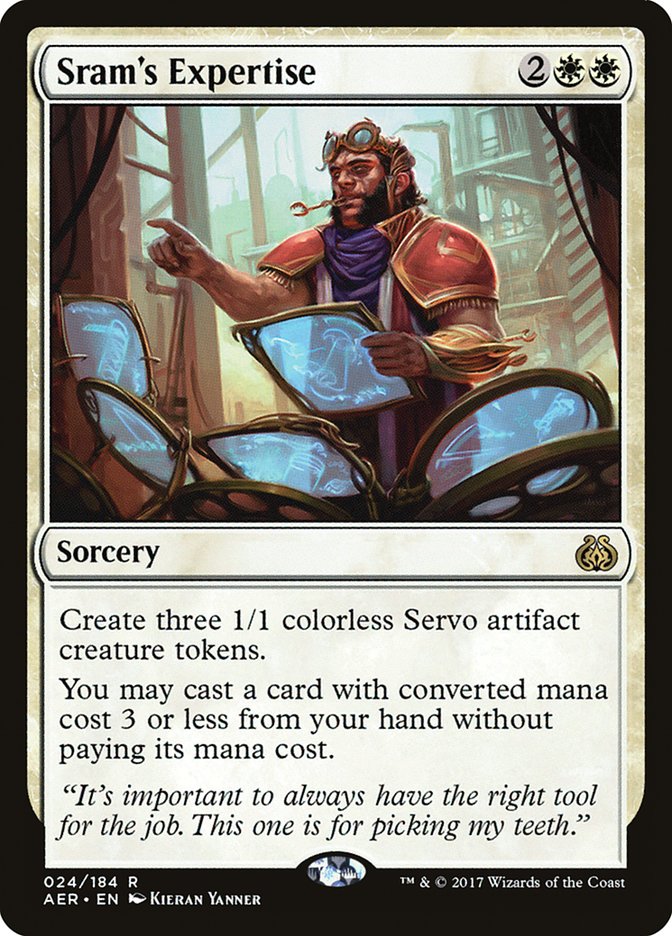 Sram's Expertise 24 (Aether Revolt)  - Foil | Good Games Modbury