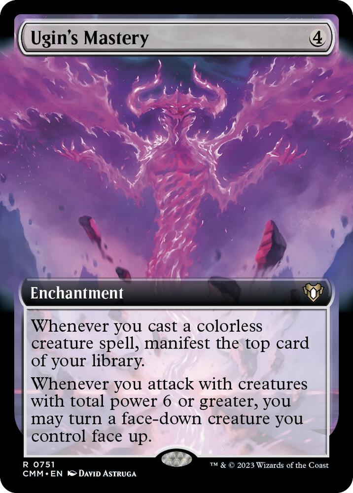 Ugin's Mastery 751/451 (Commander Masters)  - Extended Art | Good Games Modbury