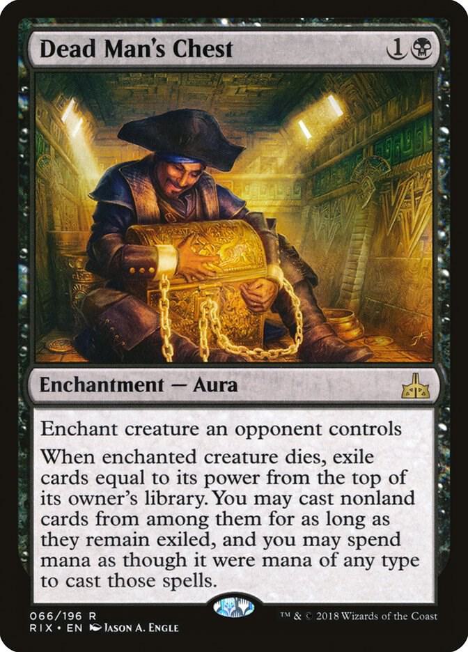 Dead Man's Chest 66/196 (Rivals of Ixalan)  - Foil | Good Games Modbury