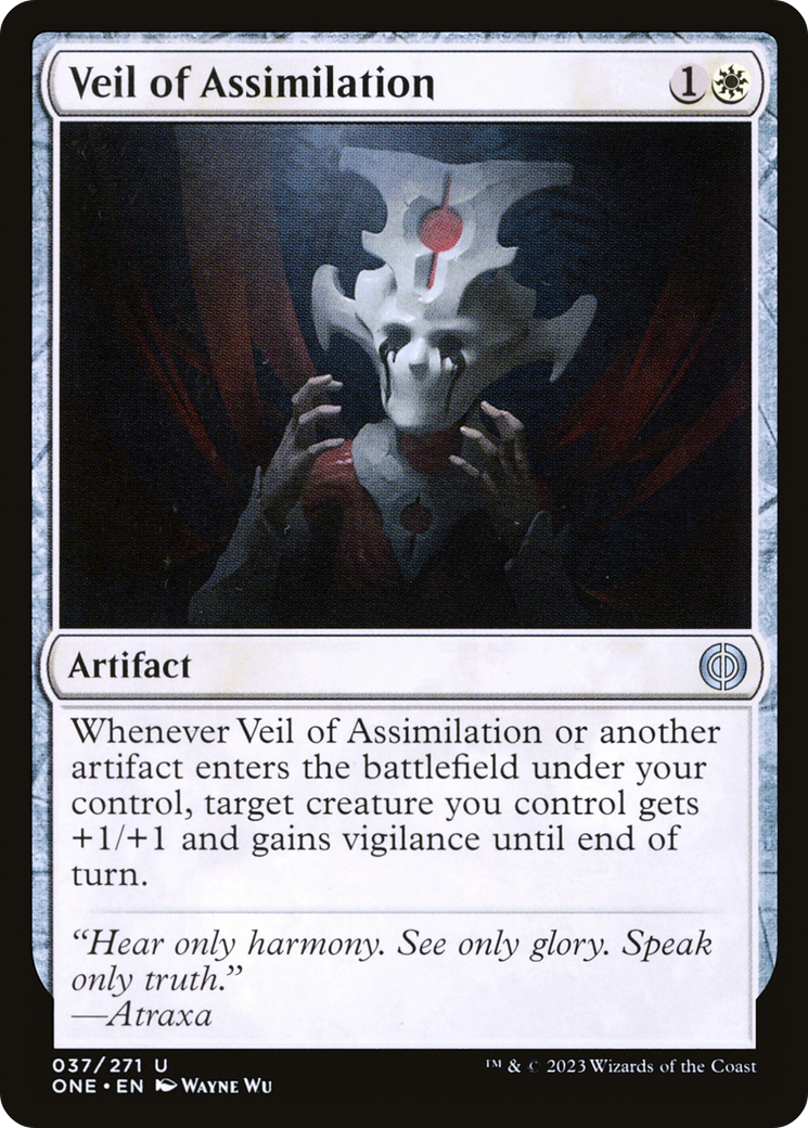 Veil of Assimilation [Phyrexia: All Will Be One] | Good Games Modbury