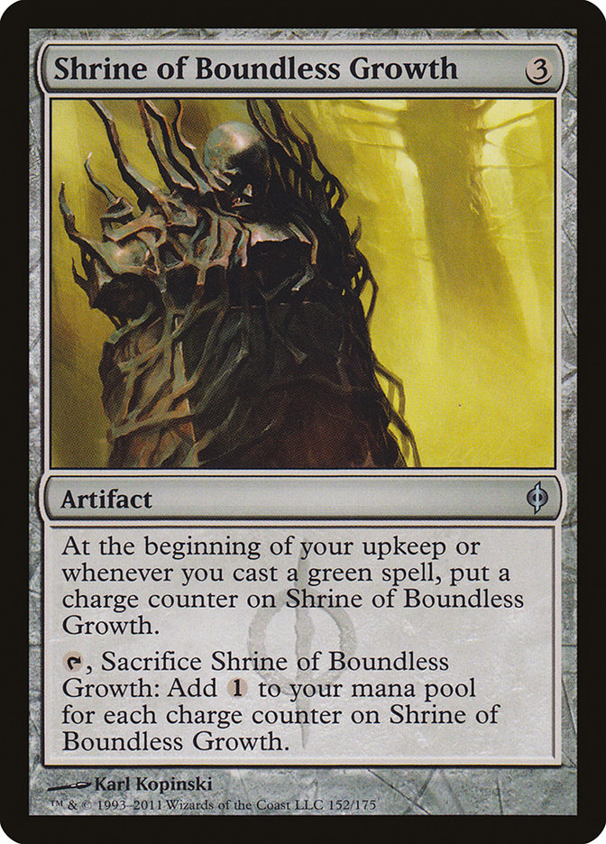 Shrine of Boundless Growth [New Phyrexia] | Good Games Modbury