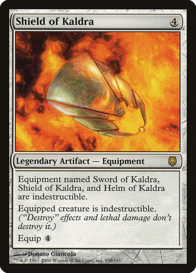 Shield of Kaldra 139/165 (Darksteel)  | Good Games Modbury