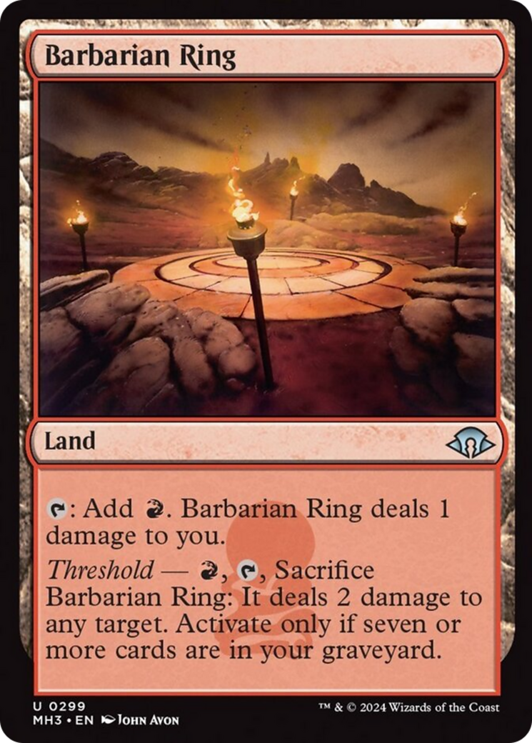 Barbarian Ring [Modern Horizons 3] | Good Games Modbury