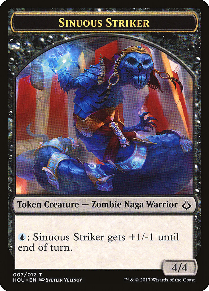 Sinuous Striker Token [Hour of Devastation Tokens] | Good Games Modbury
