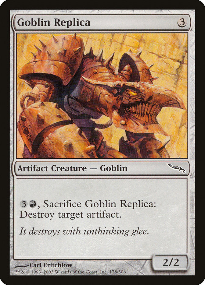 Goblin Replica [Mirrodin] | Good Games Modbury