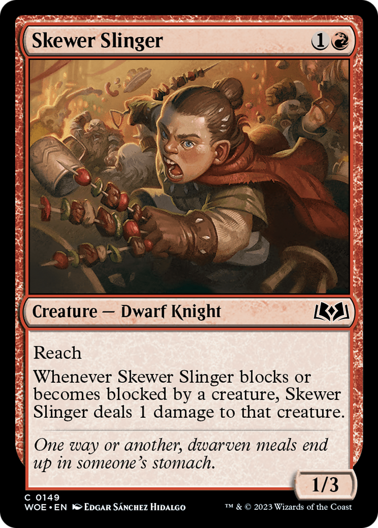 Skewer Slinger [Wilds of Eldraine] | Good Games Modbury