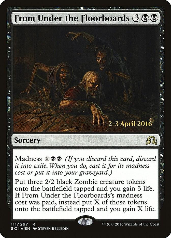 From Under the Floorboards 111s/89 (Prerelease Cards)  - Foil | Good Games Modbury