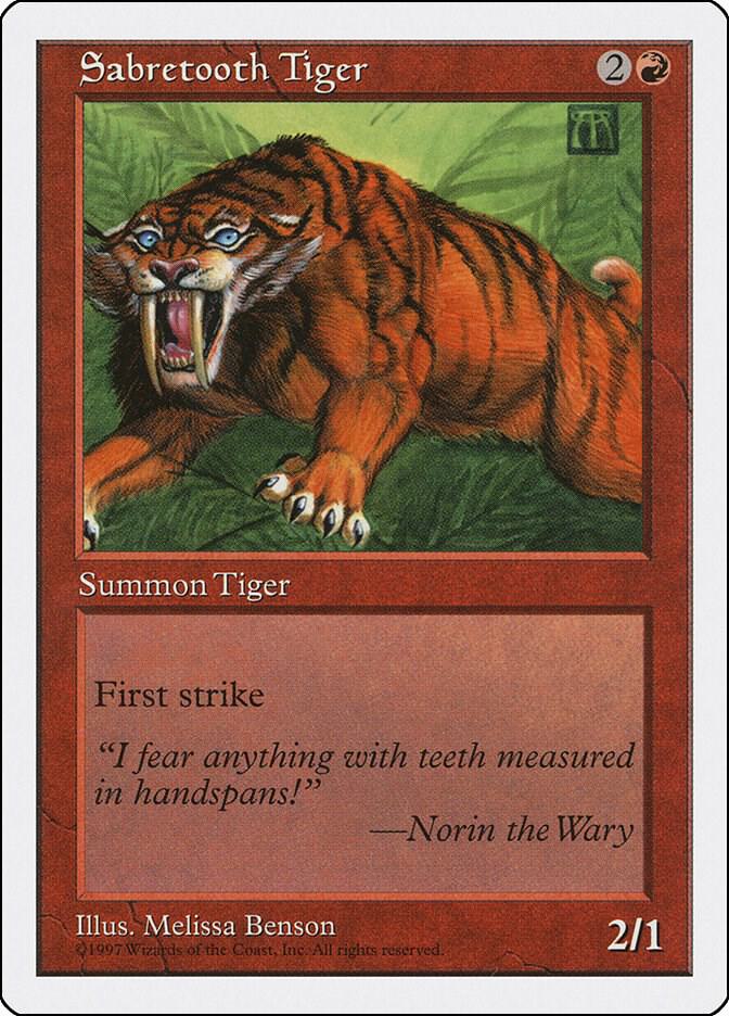 Sabretooth Tiger 264/455 (Fifth Edition)  | Good Games Modbury