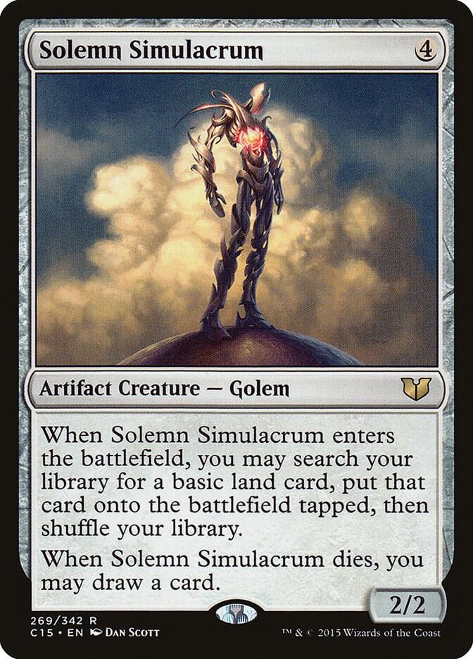 Solemn Simulacrum 269 (Commander 2015)  | Good Games Modbury