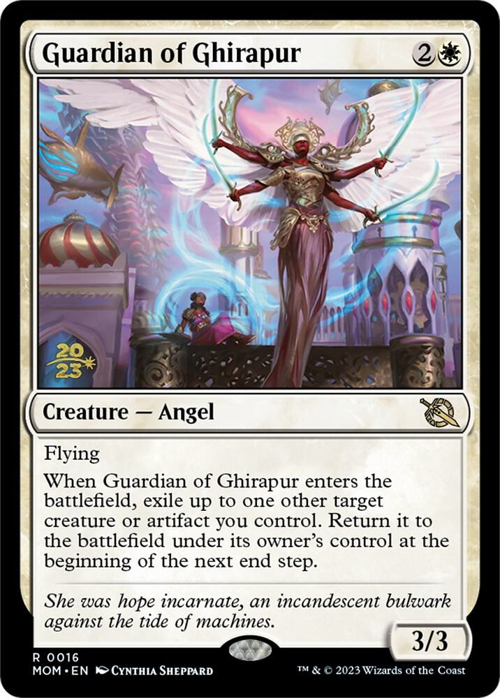 Guardian of Ghirapur 16s/162 (Prerelease Cards)  - Foil | Good Games Modbury