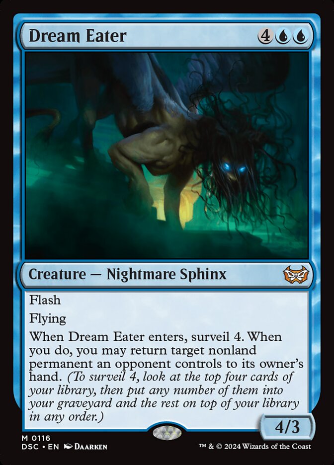 Dream Eater 116/40 (Commander: Duskmourn: House of Horror)  | Good Games Modbury