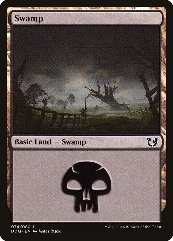 Swamp (74) [Duel Decks: Blessed vs. Cursed] | Good Games Modbury