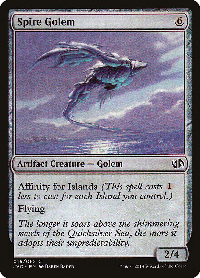 Spire Golem 16/62 (Duel Decks: Anthology)  | Good Games Modbury