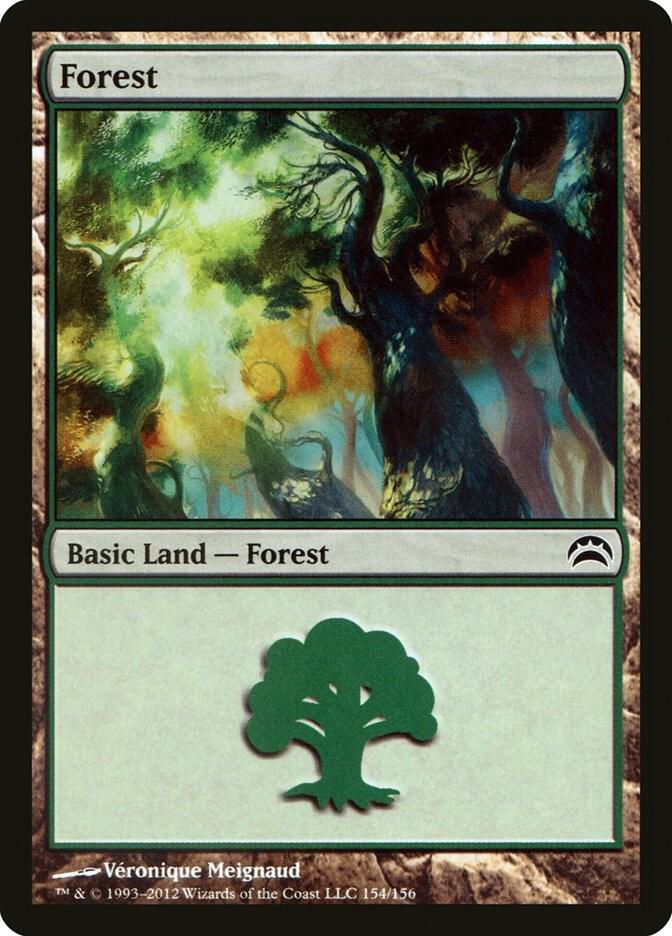 Forest 154 154/156 (Planechase 2012)  | Good Games Modbury
