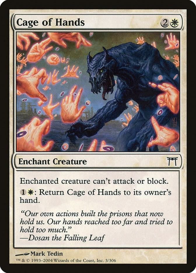 Cage of Hands 3/306 (Champions of Kamigawa)  - Foil | Good Games Modbury