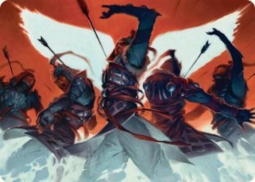 Desperate Measures Art Card 11 54 11 (Art Series: Tarkir: Dragonstorm)  | Good Games Modbury