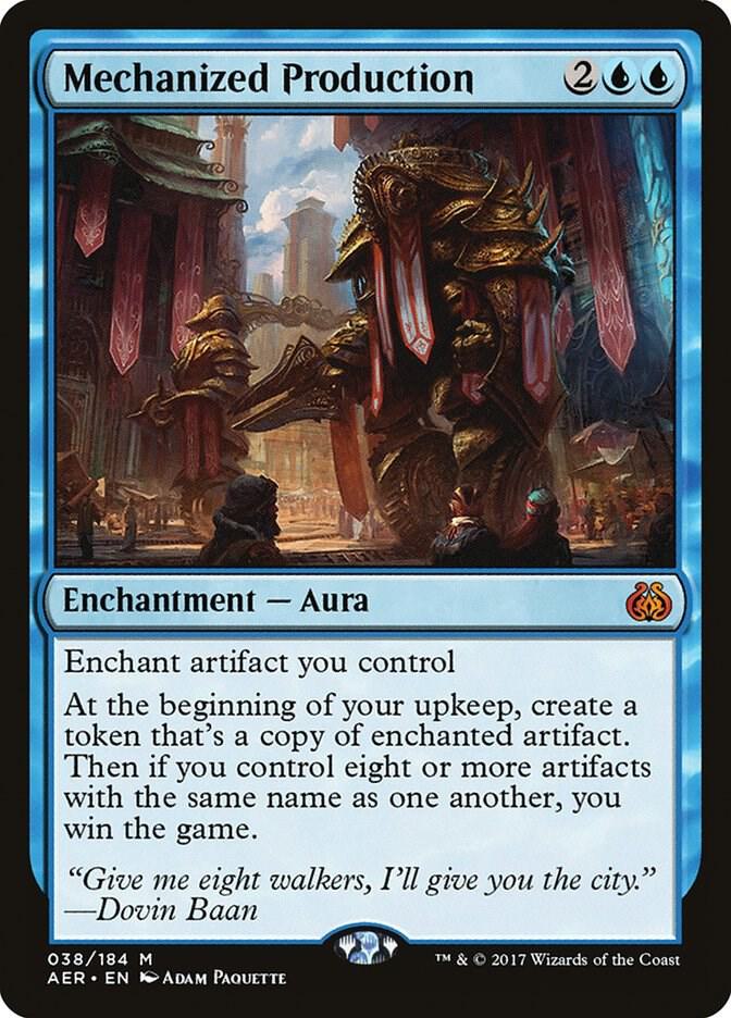 Mechanized Production 38/184 (Aether Revolt)  | Good Games Modbury