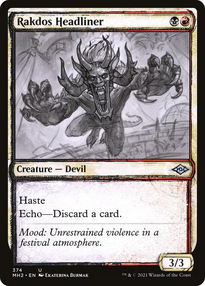 Rakdos Headliner Showcase 374/303 (Modern Horizons 2)  - Foil | Good Games Modbury