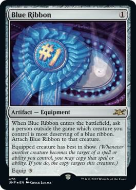 Blue Ribbon Galaxy Foil 470/244 (Unfinity)  - Foil | Good Games Modbury