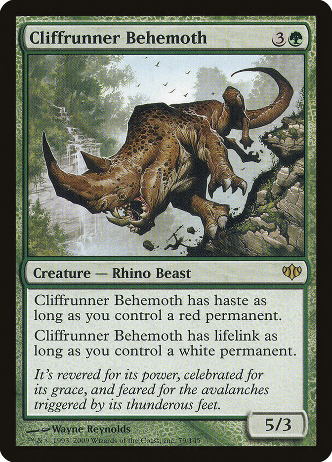 Cliffrunner Behemoth 79/145 (Conflux)  | Good Games Modbury