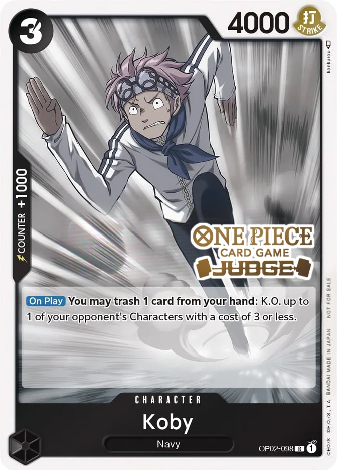 Koby (Judge) [One Piece Promotion Cards] | Good Games Modbury