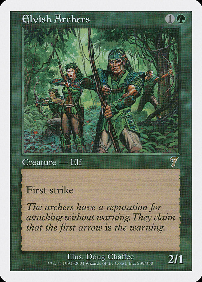 Elvish Archers 239/350 (7th Edition)  | Good Games Modbury