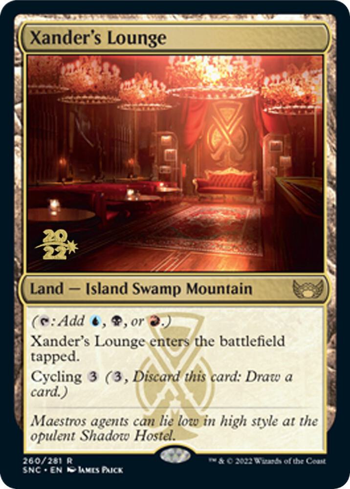 Xanders Lounge 260s/161 (Prerelease Cards)  - Foil | Good Games Modbury