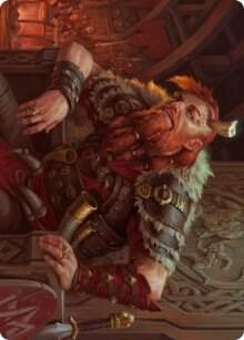 Arni Brokenbrow Art Card 30 (Art Series: Kaldheim)  | Good Games Modbury