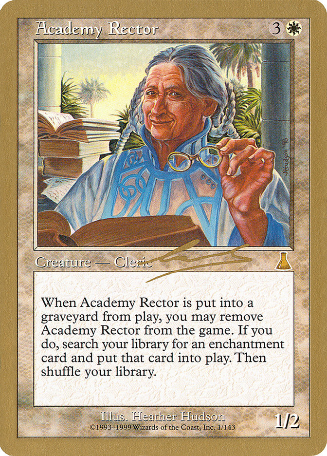 Academy Rector (Nicolas Labarre) [World Championship Decks 2000] | Good Games Modbury